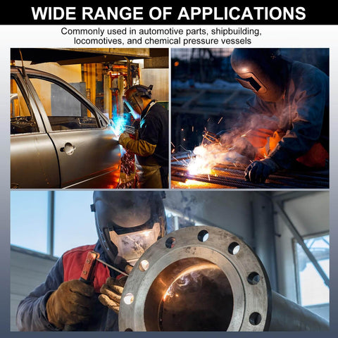 Wide range of applications for ER5356 Aluminum TIG Welding Rods 3/32 Inch By 39 Inch 2 Lb Pack in automotive and shipbuilding