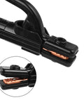 Heavy Duty Welding Electrode Holder Clamp With Copper Wire Leads 2 Meter And 3 Meter Cables MMA ARC Ground Clamp 300 Amp
