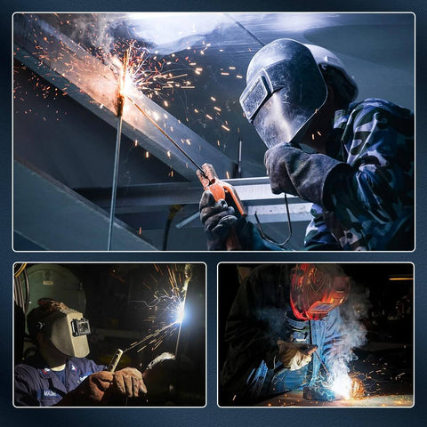 Welders using E6013 Three Thirty Second Inch 5Lb Carbon Steel Stick Electrodes Welding Rod for DIY and Pro Projects, smooth arc, easy start.