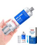 Heavy Duty Epoxy Adhesive For Metal, Plastic, Ceramic, Wood And Glass, Waterproof tube held in hand with packaging