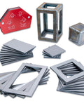 40-Piece Welding Practice Kit With 11 Gauge Premium Mild Steel Coupons, Includes Handy Welding Magnet for MIG TIG ARC Gas