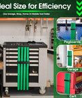 Welding Rod Storage Set With 8 Slot TIG Rod Rack And 8 40 Inch Tungsten Electrode Tubes Wall Mount Organizer for welder tools