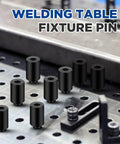 Welding Table Fixture Pins Five Eighths Inch By One Inch By One And A Half Inch Quick Setup Clamps Stop Alignment Squares Ten Pieces Industrial Grade Steel