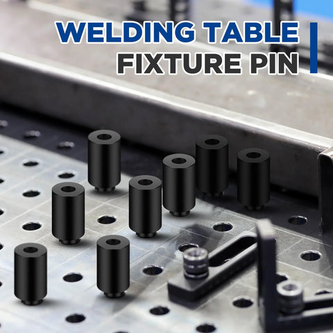 Welding Table Fixture Pins Five Eighths Inch By One Inch By One And A Half Inch Quick Setup Clamps Stop Alignment Squares Ten Pieces Industrial Grade Steel