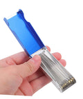 13 Piece Welding Tip Cleaner Kit With Stainless Steel Cleaning Needles In Durable Aluminum Case For Gas Welding Emergency Repairs And On The Go Maintenance