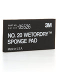 Front view of Wetordry Sponge Pad Dual Sided For Wet And Dry Sanding Automotive, showing part number and branding.