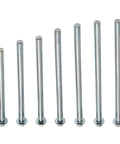 Various sizes of axle bolts including 12mm Wheel Axle Bolt 210mm Length for Dirt Bikes ATVs Swing Arm Front And Rear Axles 12mm Diameter With Lock Nut