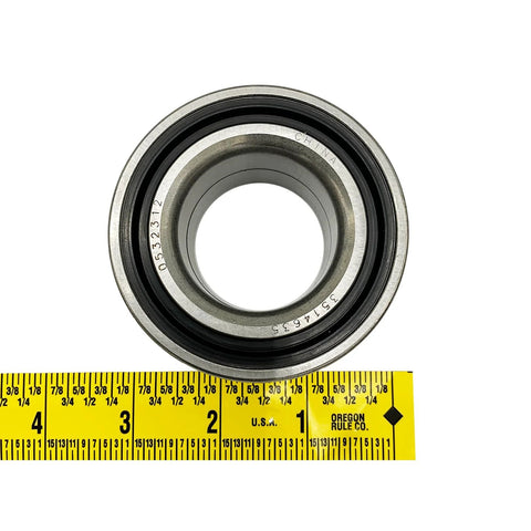 Heavy Duty Sealed Wheel Bearing 40 Mm X 74 Mm X 40 Mm For Polaris Ranger XP 1000 570 XP 900 with measuring tape showing dimensions.