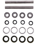 2X Front Wheel Bearing And Axle Rebuild Kit For Scag 43583, 482621, 482622, 43584 Featuring Hard 304 Stainless Steel Axle Sleeves