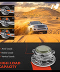 High-load capacity Front Wheel Bearing And Hub Assembly For Mercedes-Benz C300 C350e E300 E350 E450 GLC300 CLS450 GLC43 AMG AWD