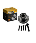 Front Or Rear Wheel Bearing Hub Assembly Compatible With Passat 2006 2022 Jetta 2005 2017 Tiguan 2009 2017 Beetle 2012 2019 Q3 2015 2018 Rabbit 2006 2008 GTI 2010 2014 Golf 2010 2011 A3 TT 2008 2009 With ABS 5 Lug, shown with packaging and bolts