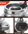 Close-up of Front Wheel Bearing And Hub Assembly Set With ABS And Five Lug Direct Fit For Chevrolet Malibu 2004 2012 HHR SS