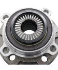 Close-up of Wheel Bearing And Hub Assembly For Front Or Rear Fitment Varies By Vehicle Make And Model OE Grade Precision Machined