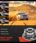 Two Front Or Rear Wheel Bearing And Hub Assembly Set For Mercedes Benz CLA 250 CLA 35 AMG CLA 45 AMG GLA 250 GLA 35 AMG