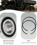 Rear Wheel Bearing Kit For Can Am Outlander 330 400 500 650 800 1000 Renegade Commander Maverick Trail with bearings and circlips