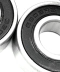 Close-up of 4 Pack Front And Rear Wheel Bearing Set For Coleman CT200U CT200U EX And Baja MB165 MB200 Mini Bikes 6202 RS Bearings