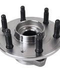 Wheel Bearing And Hub Assembly 513277 Front And Rear Six Lug With ABS Compatible With Buick Enclave Chevy Traverse GMC Acadia