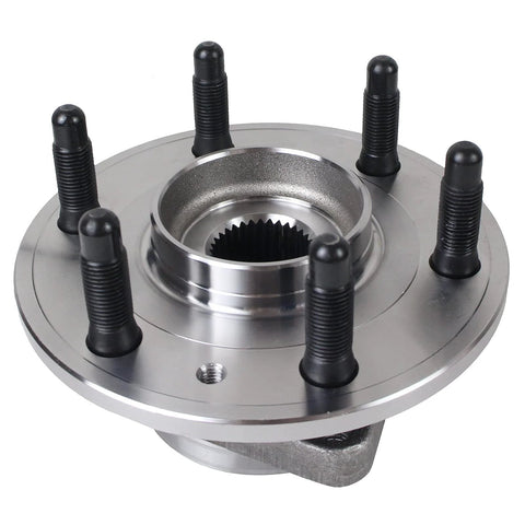 Wheel Bearing And Hub Assembly 513277 Front And Rear Six Lug With ABS Compatible With Buick Enclave Chevy Traverse GMC Acadia