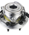 515096 Front Wheel Hub Bearing Assembly for Chevy Tahoe Silverado Suburban, 6 Lug with ABS, close-up view