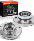 Two Front Wheel Bearing And Hub Assembly With ABS Ring For BMW 3 Series 5 Series And 7 Series 2 Pack Fits A Ton Of Models Including 318i 318is 318ti 323i 325i 328i 330i 525i 530i 535i 540i 735i 740i