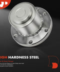 Front Left Wheel Bearing And Hub Assembly For Mercedes Sprinter 2500 2010-2017 RWD - bolt-on replacement view