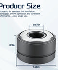 Dimensions of Wheel Stud Installer Tool 22800 Compatible With Most Cars SUVs RVs And Light Trucks, showing diameter and height.