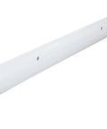 All Season Door Sweep For Heavy Duty Aluminum And Vinyl Seals Bottom Gaps Keeps Indoor Comfort Low 36 Inch White