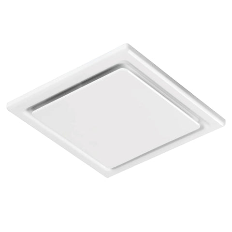 Quiet Ceiling Mount Bathroom Exhaust Fan With 80 CFM And 1.5 Sones White Finish Ideal For Small To Medium Bathrooms Up To 110 Sq Ft