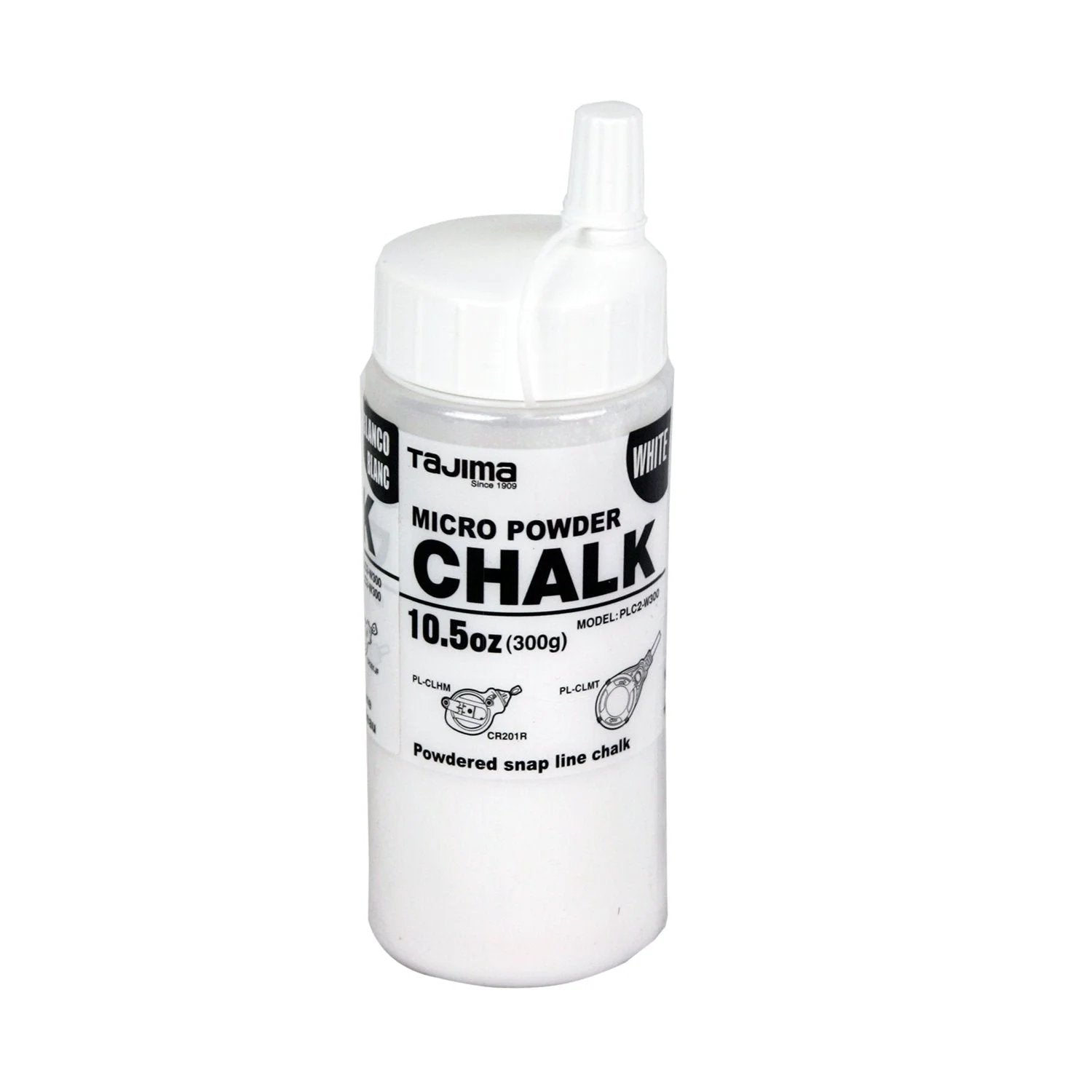 Tajima Micro Chalk White 10.5 oz Ultra Fine Lines