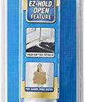 Heavy Duty Pneumatic Screen & Storm Door Closer with EZ-Hold in packaging, white, adjustable speed, for out-swinging doors.