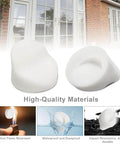 50 Pcs Door Frame Plugs For ODL Western Reflection Frames, white plastic plugs with durability features highlighted