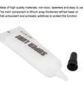 White tube of 3D Printers Lubricating Oil,White Grease for 3D Printers or Other Systems Machine Screw with black cap