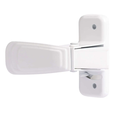 Replacement Heavy Duty Inside Screen Door Latch With No Lock Out Tech White Finish Durable Interior Latch For Screen Doors Easy To Install And Built For Everyday Use