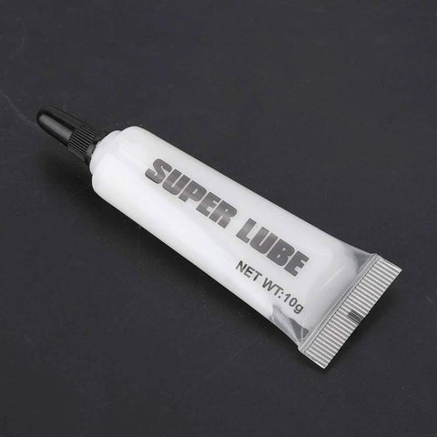 Tube of white 3D Printers Lubricating Oil,White Grease for 3D Printers or Other Systems Machine Screw,Optical axis,Metal Rail,Anti-