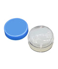 Open jar of white lithium grease for machinery and gears, high and low temperature resistance, rust prevention, smooth, quiet operation.