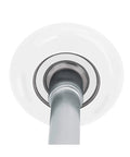Close-up of 10 Pack White Nylon Garage Door Rollers 2 Inch With 4 Inch Stem Quiet Durable High Load 6200 2RS Double Sealed Bearings