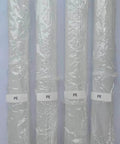 Pack of four bundles of White PE Plastic Welding Rods for Car Bumper Repair and Auto Body Dents, 9.8 Inch Length, sealed in plastic