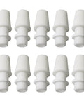 20 Pack Cable Glands And Strain Reliefs For Pendant Lights White Plastic Cord Grips Easy Install For Ceiling Canopy And Socket