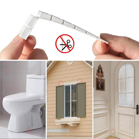 12 Pack White Multi Purpose Furniture Plastic Shims For Leveling And Stabilizing Heavy Objects Cut To Fit Size 3.86 By 0.31 Inches Extreme Weight Capacity Wedges Ideal For Toilets Tables Doors Windows Sheds And More displayed