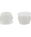 All Purpose White Hole Plugs Set Of 30 Pieces 10mm Flush Type Panel Plastic End Caps Easy Install For Furniture Fencing Posts And Pipes Fits 9.5 To 10mm Holes Waterproof Dustproof Durable Zorfeter