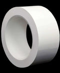 White PVC Cleanroom Tape 2 Inch By 36 Yards One Roll That Handles Solvents With Rock Solid Synthetic Rubber Adhesive And Clean Plastic Core