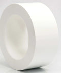 White PVC Cleanroom Tape 2 Inch By 36 Yards One Roll That Handles Solvents With Rock Solid Synthetic Rubber Adhesive And Clean Plastic Core For Labs Medical And Industrial Use StaticTek