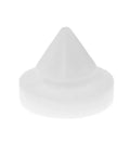 50 Pack White Rubber Door Silencers For Metal And Wood Doors Hinge Outlet Bumpers Soft Close Dampers For Door Frames No More Door Slams
