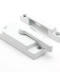 2 Pack Cam Action Window Sash Locks For Double Hung Windows White Sash Locks With Center Hole Spacing Rust Resistant Zinc Alloy