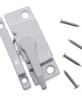 White 2 Pack Sliding Window Sash Locks Zinc Alloy Latch For Double Hung Windows Vertical And Horizontal Sliding With Cam Action Hook