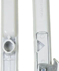 Sliding Glass Patio Door Handle Set Flush Mount Non Keyed For Replacement And Repair With Six And Five Eighths Inch Hole Centers