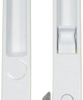 Sliding Glass Patio Door Handle Set Flush Mount Non Keyed For Replacement And Repair With Six And Five Eighths Inch Hole Centers