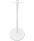 Kitchen Utensil Hanger Stainless Steel Utensil holder Rotatable Cooking Utensils Holder with 8 Hooks, White