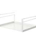 White steel Home Plate Under Shelf Storage Rack - Cabinet Organizer for kitchen use
