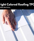 Applying Ultra Strong MicroSealant Roof Tape For Quick DIY RV And Roof Repairs, Leakproof, Waterproof And UV Resistant